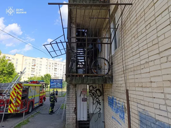 У Луцьку на Соборності – пожежа: що сталося