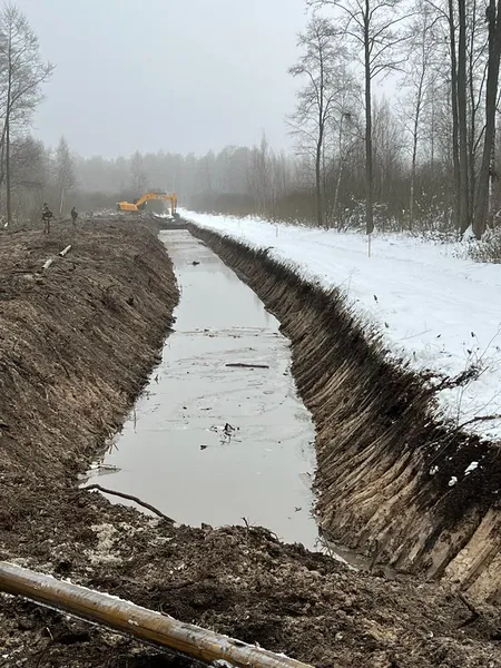 На Волині продовжують укріплювати кордон з Білоруссю