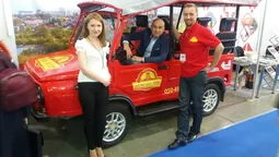  "Бойова машина Волині" підкорила туристичну виставку в Києві (фото)