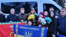 Після трьох років полону до Ковеля повернувся захисник Павло Подобед (фото)