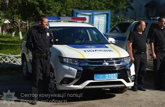 Волинські поліцейські отримали новий кроссовер