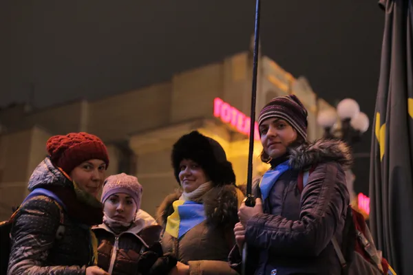 Василина Котлюк на майдані у Києві