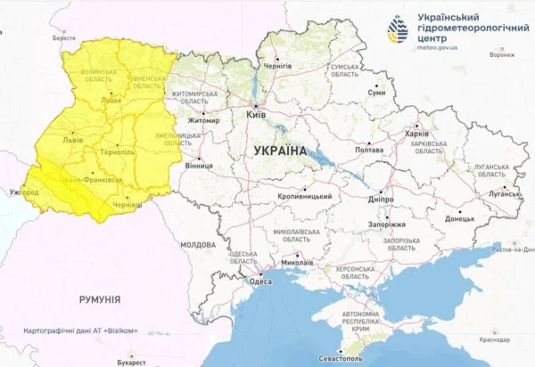 На Волинь сунуть снігопади та морози