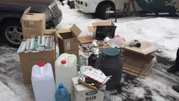 На Волині виявили склад з контрафактом (фото)