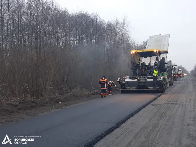 На Волині ремонтують найкоротший шлях між «Ягодином» і «Устилугом» (фото)