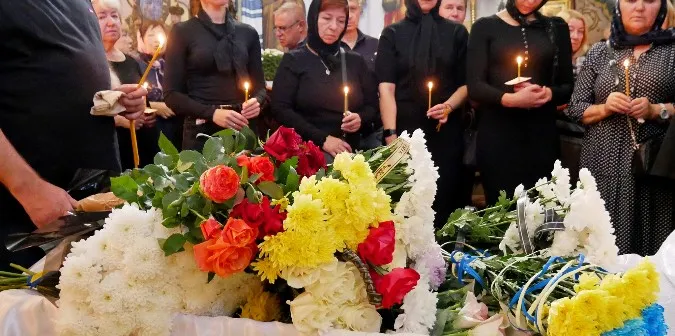 У Володимирі попрощались із загиблим прикордонником Тарасом Дудком (фото)