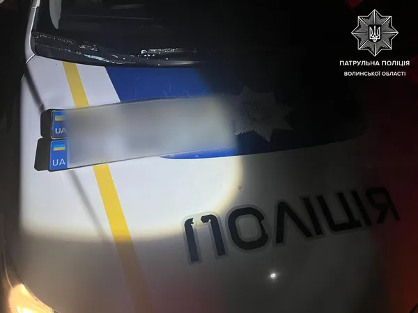У Луцьку зловили «беху» на лівих номерах (фото)