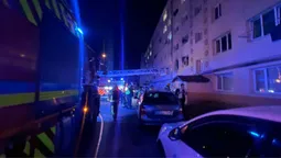 У Луцьку горів 6-поверховий гуртожиток – працювали рятувальники (фото)