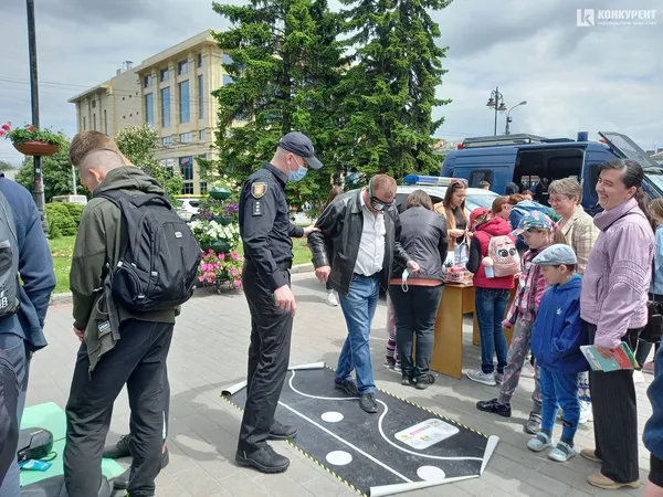 У центрі Луцька організували свято для дітей (фото)