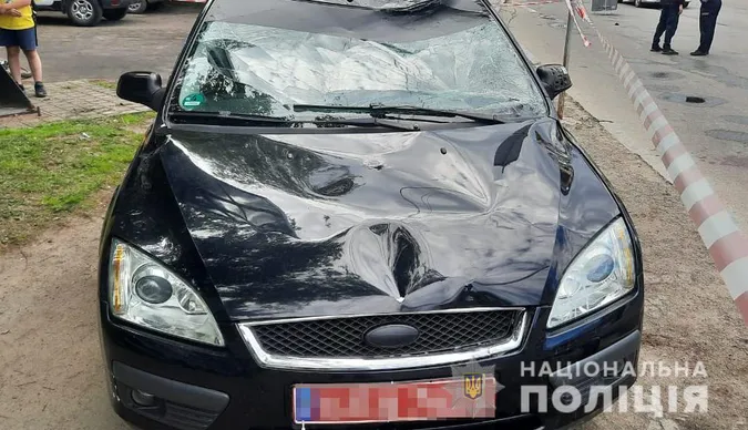 Поліція затримала водія, який збив батька з дітьми у Луцьку (фото)