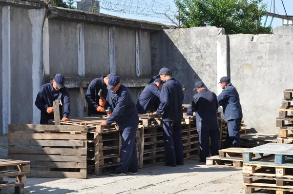 У Мін'юсті показали табір для російських військовополонених