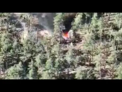 Волинські тероборонівці показали, як знищили з гаубиці ворожу БМД-4М (відео)