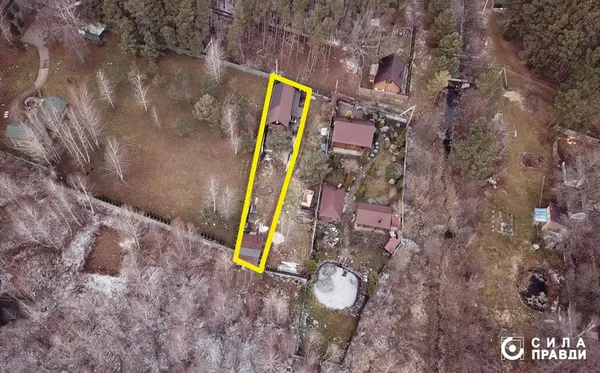 Ділянка Валентини Чижевської на березі Болотного