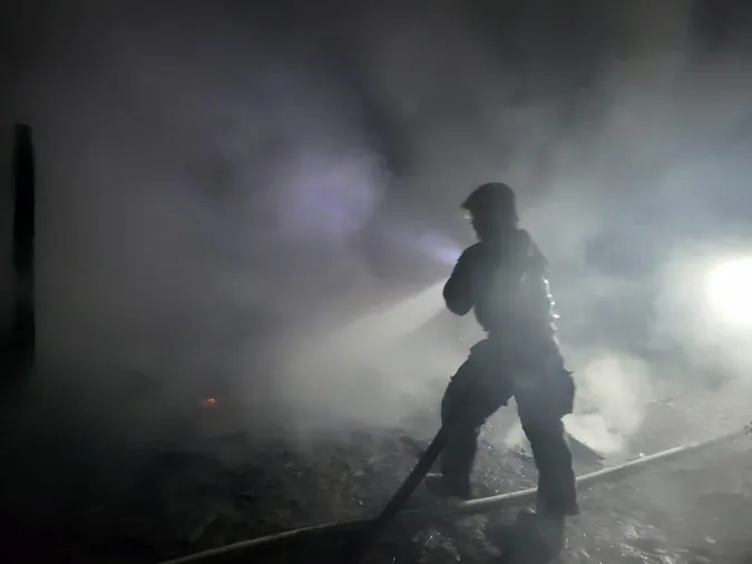 На Волині вночі сталася подвійна пожежа (фото)
