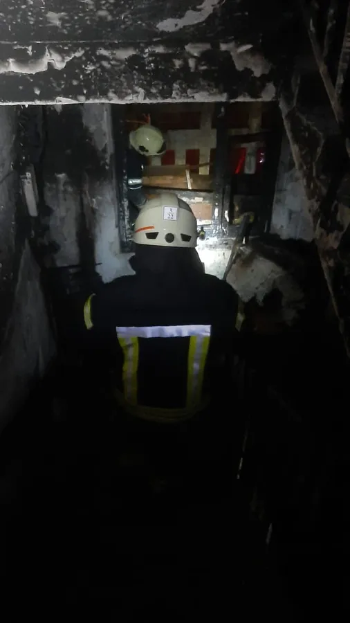 Зайнялась сушка: рятувальники повідомили деталі пожежі на вулиці Кравчука у Луцьку (фото)