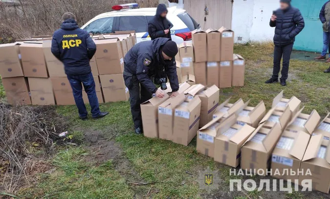 На Волині перекрили канал контрабанди сигарет до ЄС (фото)