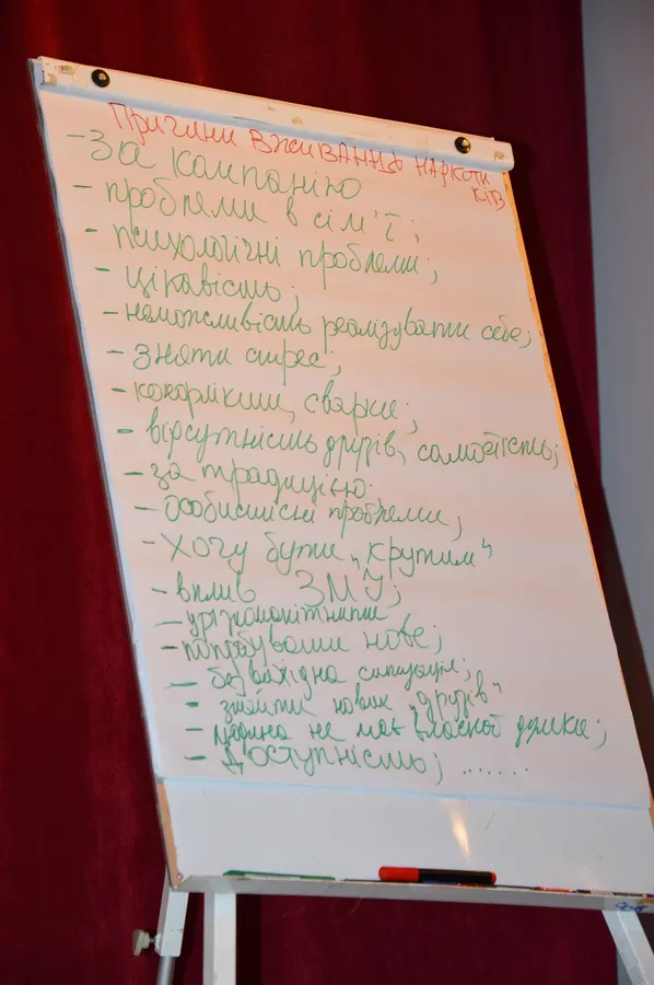«Наркомани довго не живуть», – луцькі школярі побували на антинаркотичному ток-шоу (фоторепортаж)