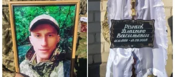 На Волині провели в останню дорогу 29-річного захисника Дмитра Різника (фото)