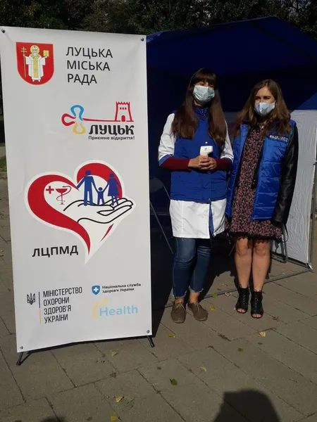 Лучанам безкоштовно виміряли тиск і перевірили рівень цукру (фото)