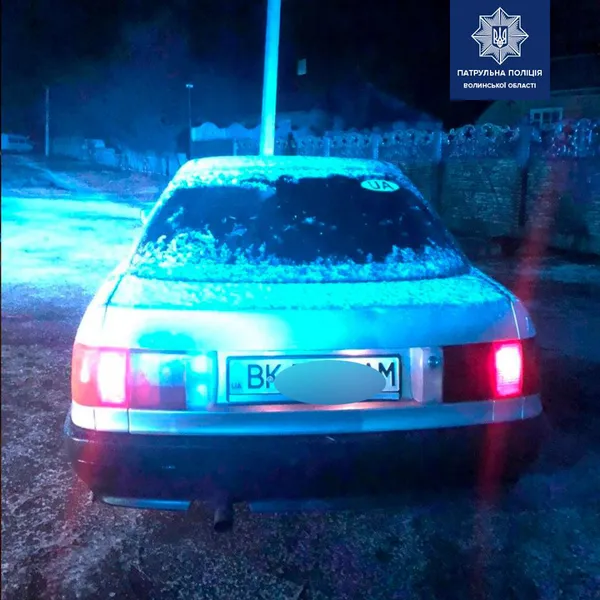 Вночі в Луцьку зупинили трьох п'яних водіїв (фото)