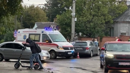 У Луцьку на перехресті Гнідавської та Потебні влупилися автівки