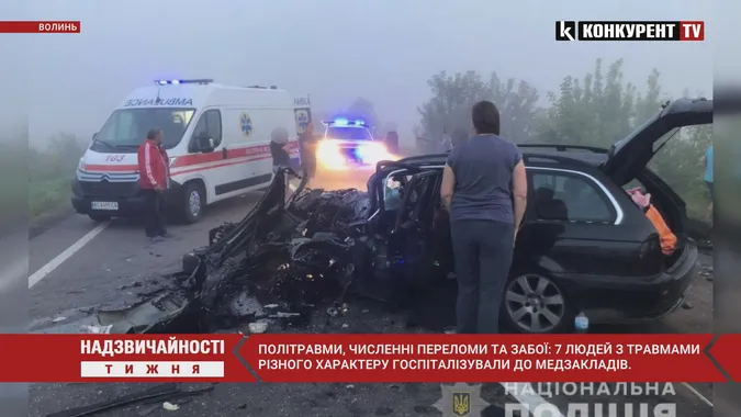 Надзвичайності тижня: стрілянина на зупинці, різанина в сім'ї, ДТП та затримання банди (відео)