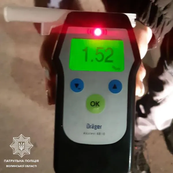 За ніч на Волині зловили чотирьох п'яних водіїв – автівки доправили на спецмайданчики (фото)