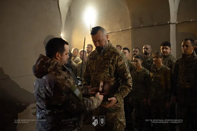Славетне минуле і героїчне сьогодення злилось воєдино: воїнам бригади «Любарт» вручили шеврони та нагороди