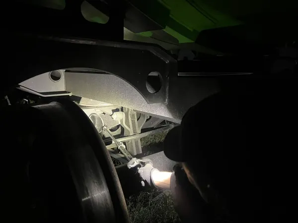 На Волині у колісних парах потяга знайшли 700 пачок контрабандних сигарет (фото)