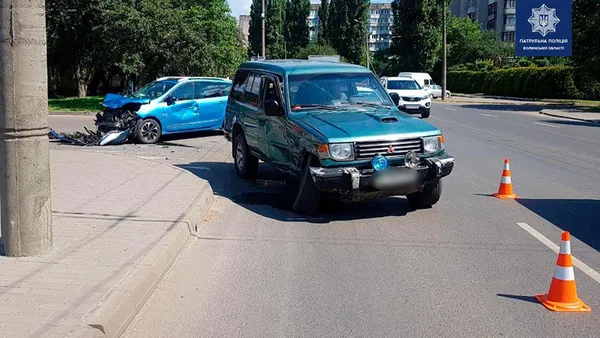 У Луцьку на Конякіна не розминулися дві іномарки: один водій – у лікарні (фото)