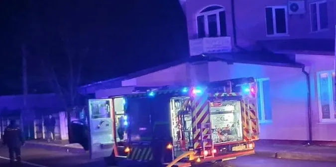 Під ранок на Волині горів швейний цех (фото)