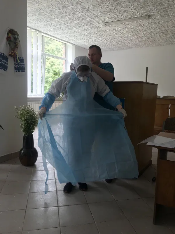 На Волині медиків вчили «працювати» з холерою (фото)