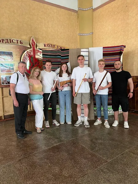 Учасник Kalush Orchestra відвідав луцький коледж, в якому навчався (фото)