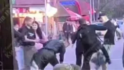 У Києві підлітки жорстоко побили військового (відео)
