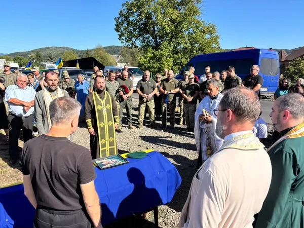 На Закарпатті попрощалися із прикордонницею з Волині Наталією Рябіченко (фото)