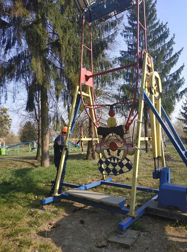 У центральному парку Луцька перевірили стан атракціонів (фото)