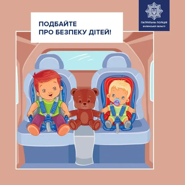 На Волині у ДТП з початку року загинули 8 дітей, ще 91 – травмовані