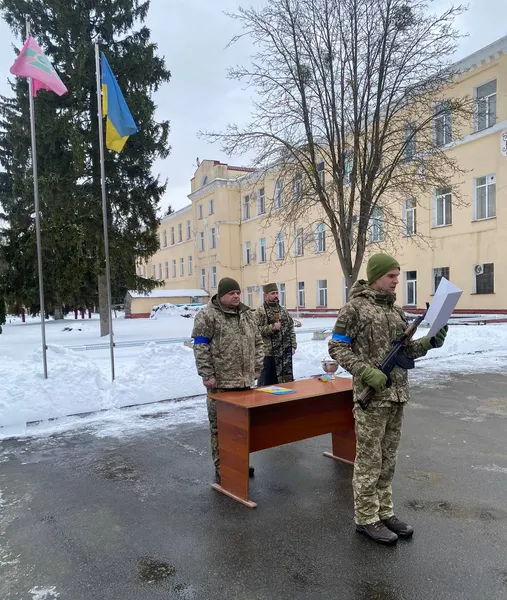 У Луцьку склали присягу мобілізовані прикордонники (фото)