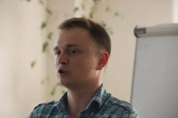 Голова Волинського осередку Федерації дебатів Антон Євтушок