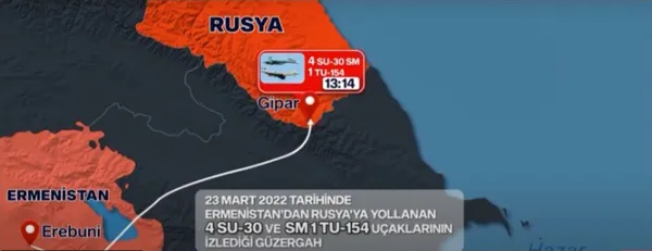 Турецькі ЗМІ викрили схему відправки Вірменією винищувачів на допомогу рф