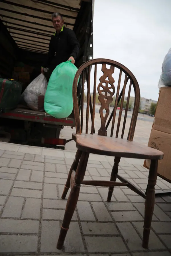 Волиняни відправили 4 тонни вантажу на допомогу погорільцям Луганщини (фото)