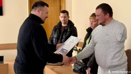 У Нововолинську вручили нагороди ветеранам і родинам військових (фото)