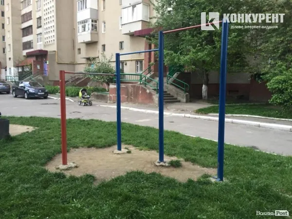 Де в Луцьку побудують нові дитячі та спортивні майданчики