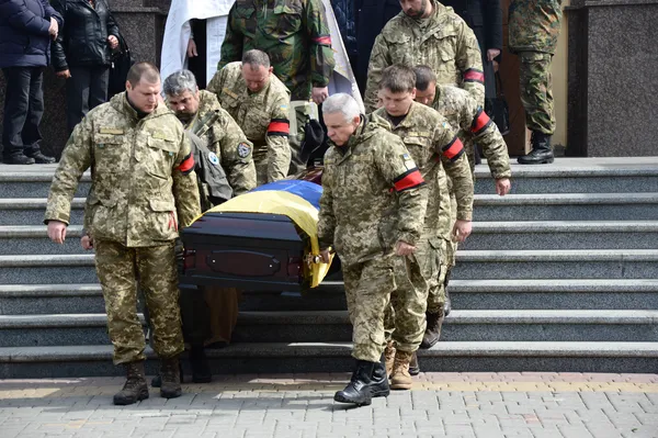 Як Луцьк прощався з «айдарівцем» Олегом Твердохлібом (фото)