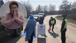 Вбийте мене, але дітей не чіпайте: жінка, яка заразила коронавірусом односельчан на Буковині на колінах попросила вибачення (відео)