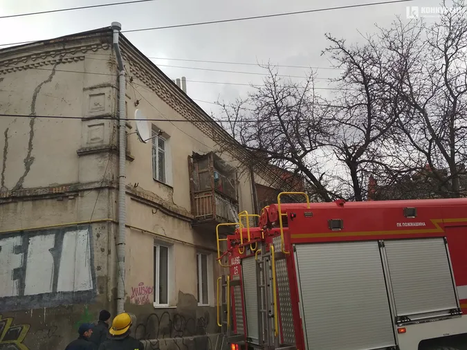 У центрі Луцька – пожежа через сковорідку (фото)