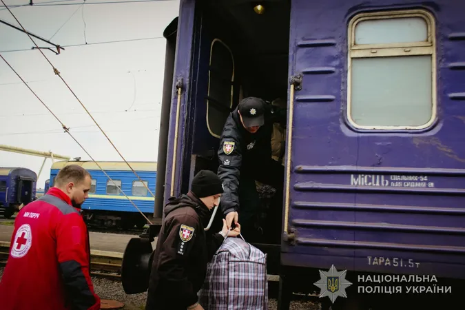 Люди залишали дім під звуки вибухів: до Ковеля прибув евакуаційний потяг з Донеччини (фото)