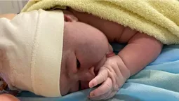 Під звуки сирен: у багатодітного військового з Волині народилася донечка (фото)