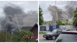 У Володимирі – масштабна пожежа на заводі: що коїться
