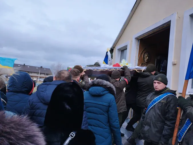 На Волині прощались  із захисником Віктором Сіжуком (фото)